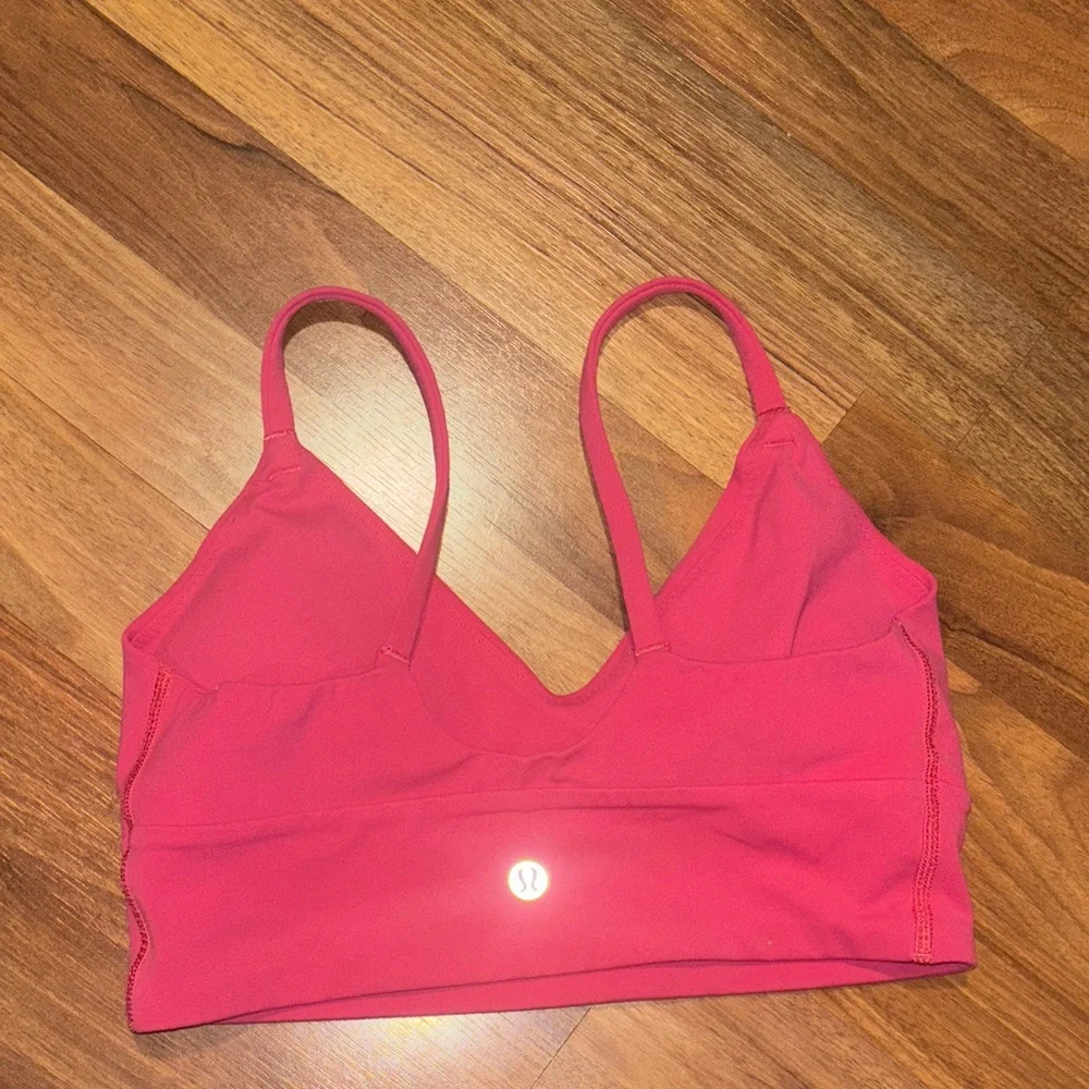 Lululemon Athletica Pink Focuser Scoop Nulu Sports Bra | Size XS - Picture 4 of 4